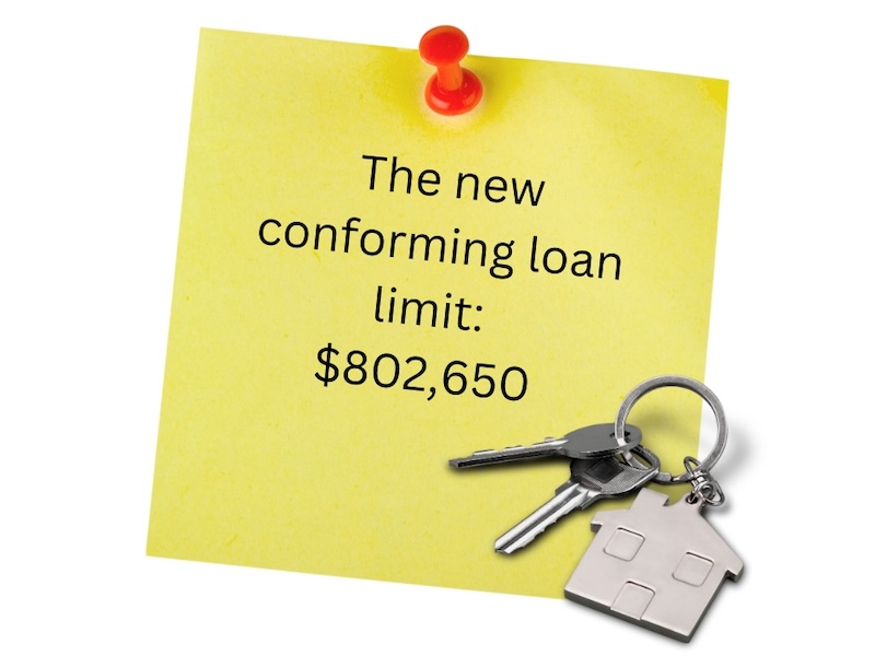 RMC More Help for Homebuyers – Conforming Loan Limits Increase