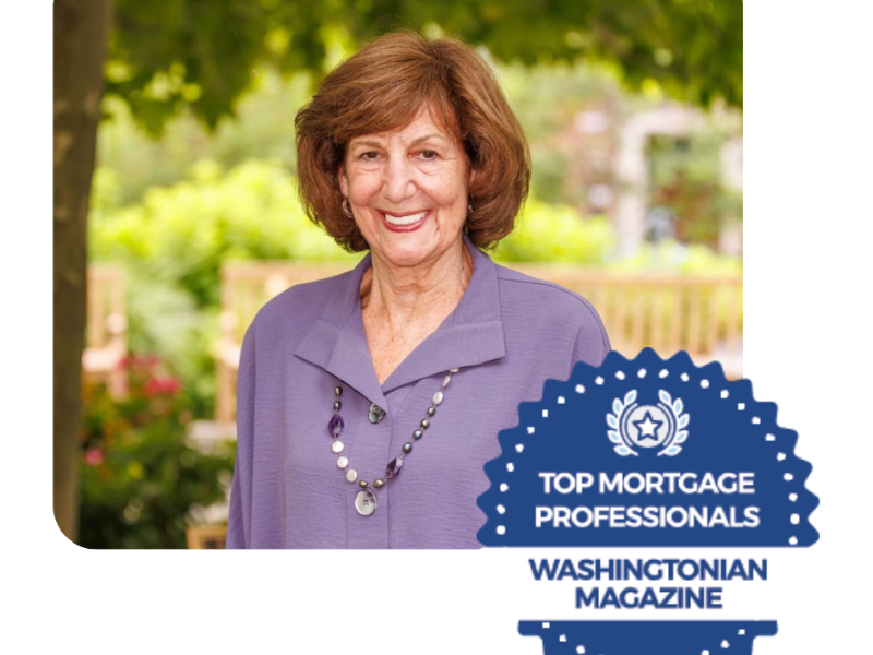 Washingtonian Magazine Honors Margie as a Top Mortgage Professional